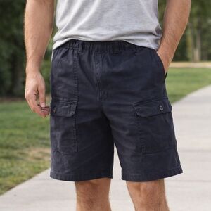 St. John's Bay Dark Blue Cargo Shorts